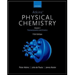 Atkins Physical Chemistry (Volume 1 and 2) - With Access