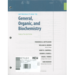 Introduction to General, Organic, and Biochemistry (Looseleaf)