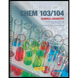 Chemistry 103\104 - Lab Manual (Custom)