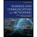 Business Data Communications and Networking
