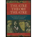 Theatre/Theory/Theatre: The Major Critical Texts from Aristotle and Zeami to Soyinka and Have