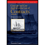 Chirelstein's Concepts and Case Analysis in the Law of Contracts