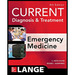Current Diagnosis and Treatment: Emergency Medicine