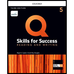Q: Skills for Success 5: Reading and Writing - With Access
