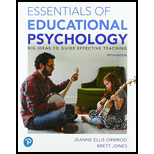 Essentials of Educational Psychology: Big Ideas To Guide Effective Teaching