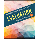 Evaluation: Systematic Approach