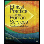 Ethical Practice in the Human Services