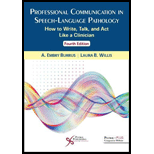 Professional Communication in Speech-Language Pathology: How to Write, Talk, and Act Like a Clinician