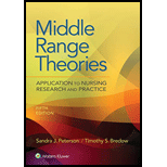 Middle Range Theories: Application to Nursing Research and Practice - With Access