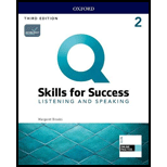 Q: Skills for Success 2: Listening and Speaking - With Access