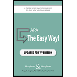 APA: The Easy Way! - Updated for APA 7th Edition