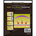 Fundamentals of Heat and Mass Transfer (Looseleaf)