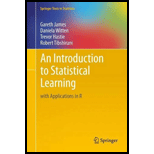 Introduction To Statistical Learning: With Applications In R