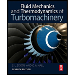 Fluid Mechanics And Thermo. Of Turbomach.