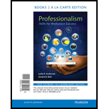 Professionalism: Skills For Workplace...