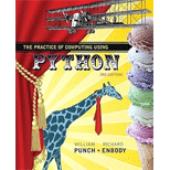 Practice of Computing Using Python