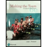 Making The Team: Guide For Managers