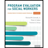 Program Evaluation For Social Workers