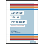 Advanced Social Psychology