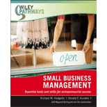 Wiley Pathways Small Business Management