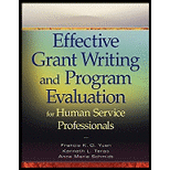 Effective Grant Writing and Program Evaluation for Human Service Professionals