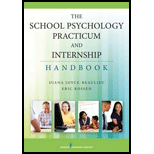 School Psychology Practicum And Intern...