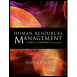 Human Resources Management For Pub. And Nonprofit..