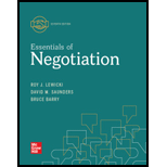 Essentials of Negotiation