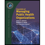 Essentials of Managing Public Health Organizations
