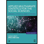 Applied Mult. Stat. For Soc. Sciences