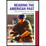 Reading American Past, Volume Ii From 1865