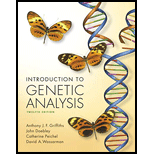 Intro. To Genetic Analysis