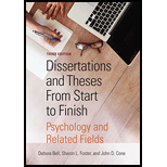 Dissertations and Theses From Start to Finish