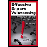 Effective Expert Witnessing