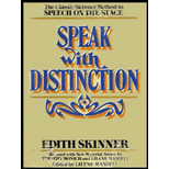 Speak With Distinction