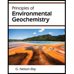 Principles Of Environmental Geochemistry