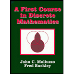 First Course In Discrete Mathematics
