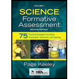 Science Formative Assessment Volume 1