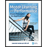 Motor Learning and Performance