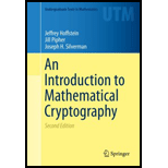 Introduction to Mathematical Cryptography