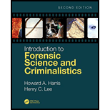 Intro. To Forensic Science And Criminalistics