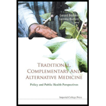 Traditional, Complementary And Alternative Medicine: Policy And Public