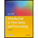 Intro. To Time Series And Forecasting