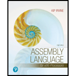 Assembly Language For X86 Processors