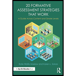 20 Formative Assessment Strategies that Work: A Guide Across Content and Grade Levels