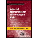Actuarial Mathematics for Life Contingent Risks