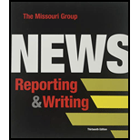 News Reporting And Writing