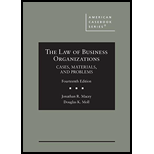 Law of Business Organizations, Cases, Materials, and Problems