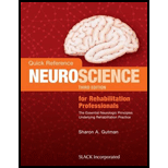 Quick Reference Neuroscience For Rehab. Profess.