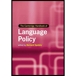 Cambridge Handbook of Language Policy